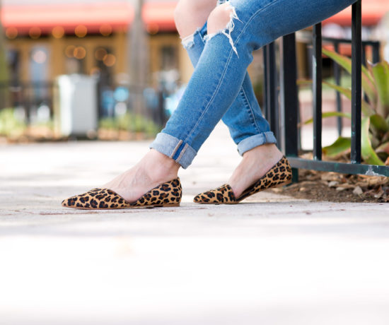 | Cute leopard shoes featured by popular Florida style blogger, The Modern Savvy