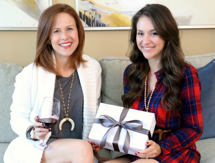 Gift Wrapping Girls Night In with Allie of Alexandra Gioia 
