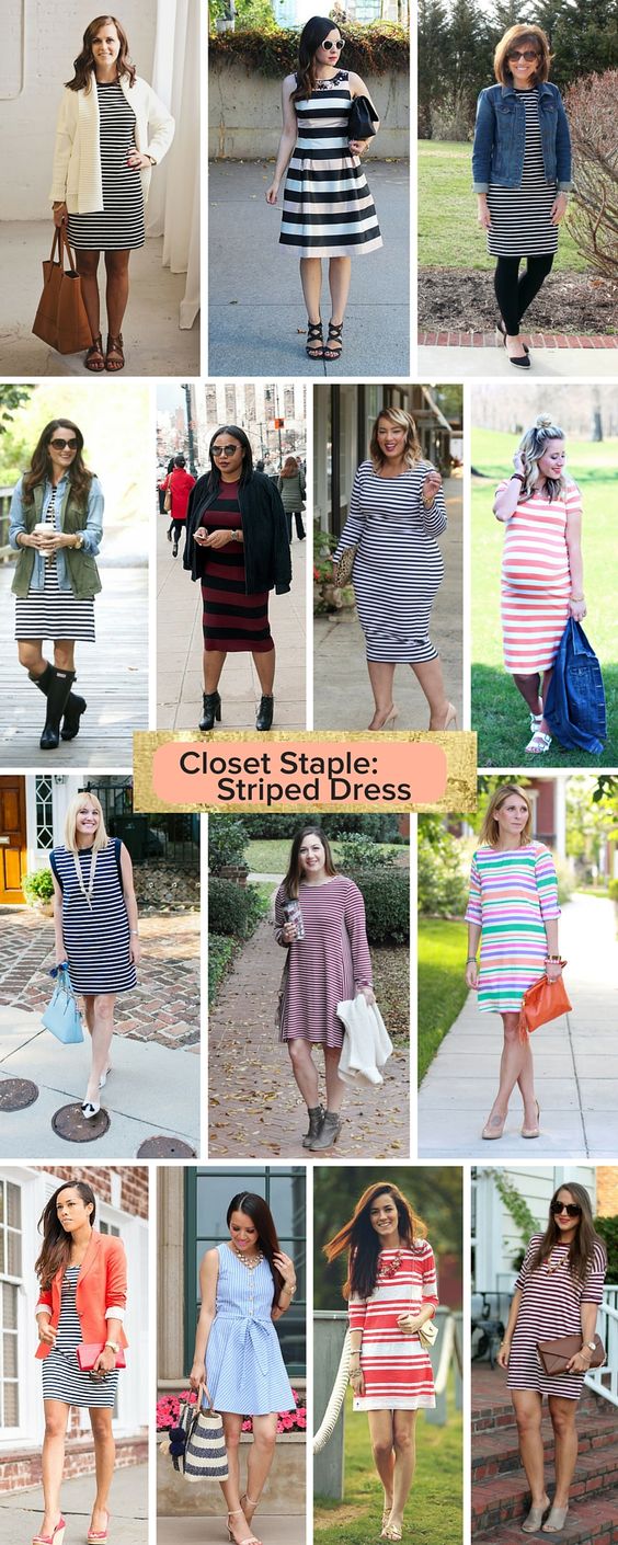 how to style a striped dress, major inspiration // the modern savvy