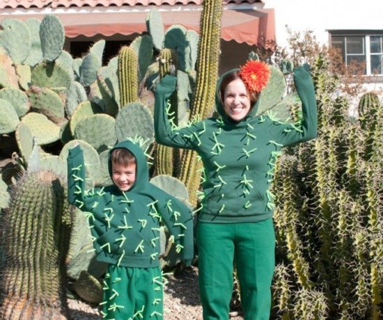 Cactus Costume idea, plus six more super easy last minute Halloween DIY costume ideas