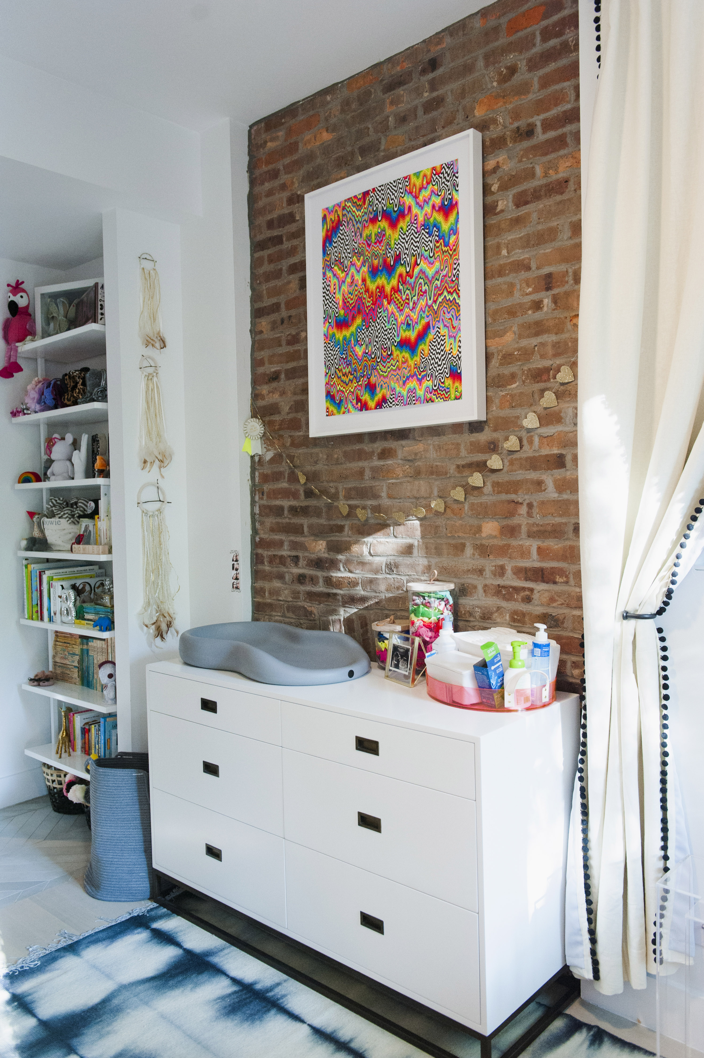 Bowie Layla's contemporary cool nursery