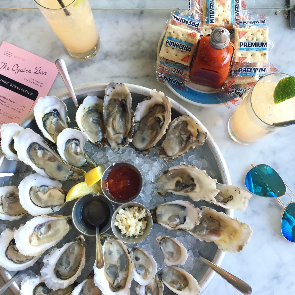 Oysters at The Darling (required) // Girls Weekend Guide to Charleston