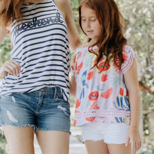 Dialogue between a daughter and mother about the modern trends in dressing