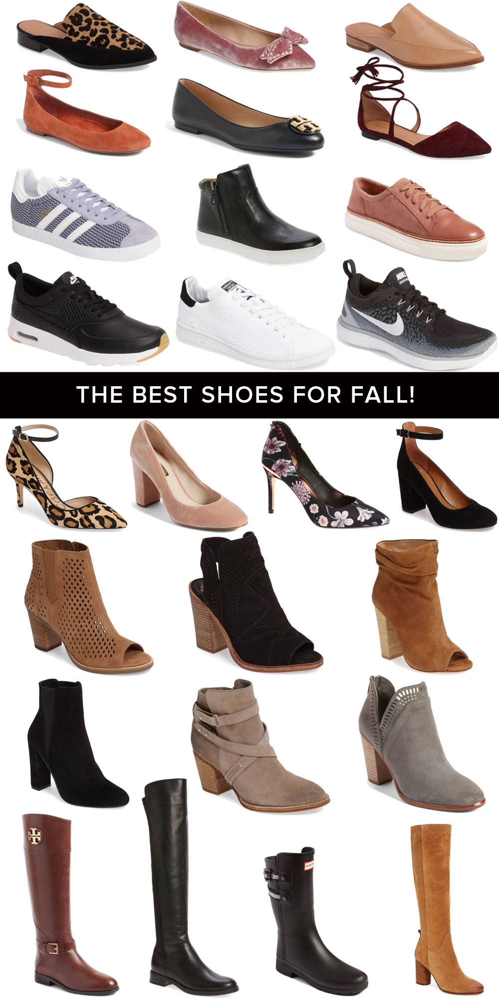 The Best Shoes for Fall (and all currently on sale!)