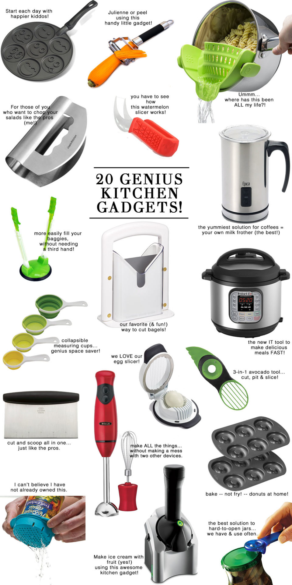 The 20 Best & Most useful kitchen gadgets // the modern savvy, a life & style blog