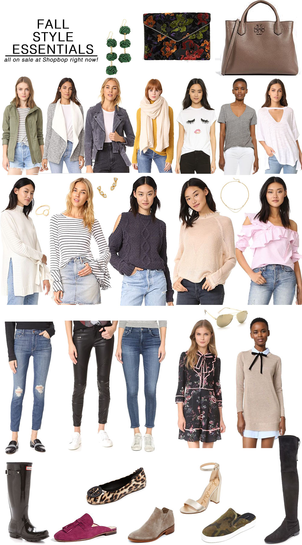 Best Fall Style Essentials from Shopbop // the modern savvy, a life & style blog - Fall Style Essentials by popular Florida style blogger The Modern Savvy