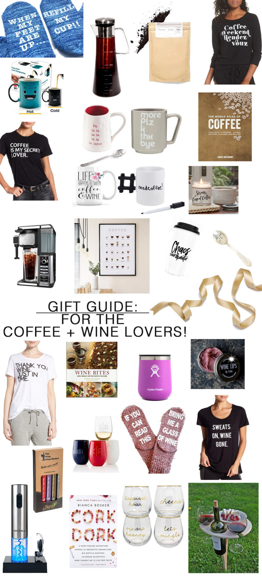 Awesome gift ideas for the coffee & wine lovers | GIFT GUIDE: Drinking Gifts featured by top Florida lifestyle blog The Modern Savvy