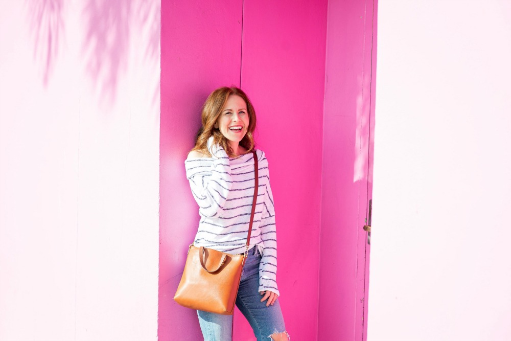 spring outfit ideas - the most versatile striped top by popular Florida fashion blogger The Modern Savvy