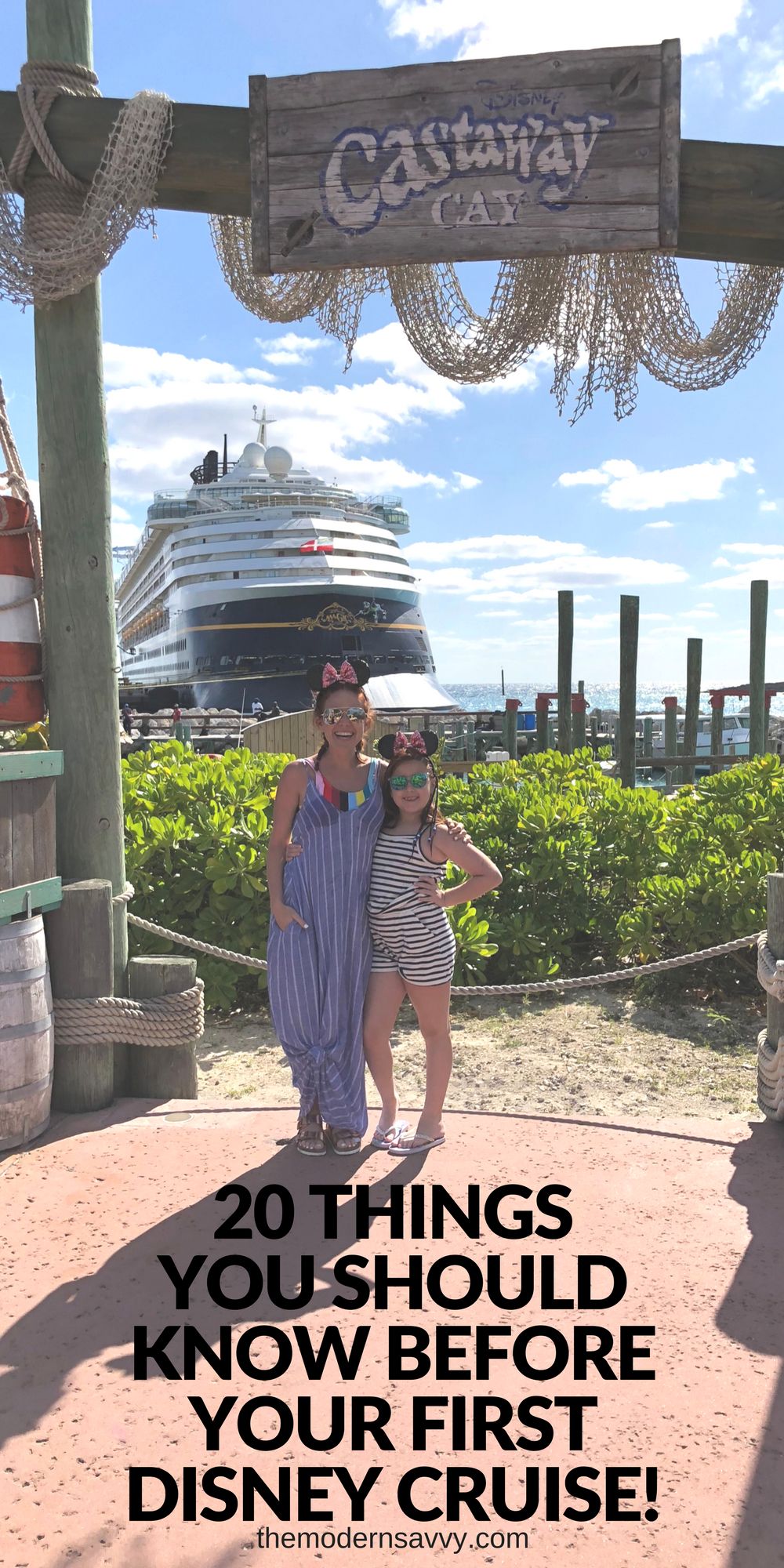 20 Things You Should Know Before Your FIrst Disney Cruise -- what to bring, what to expect, how to pack // the modern savvy, a florida-based life and style blog