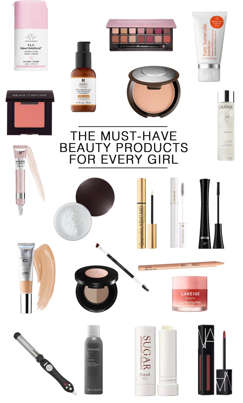 The Ultimate Beauty Products List for the Every Girl by popular Florida style blogger, The Modern Savvy