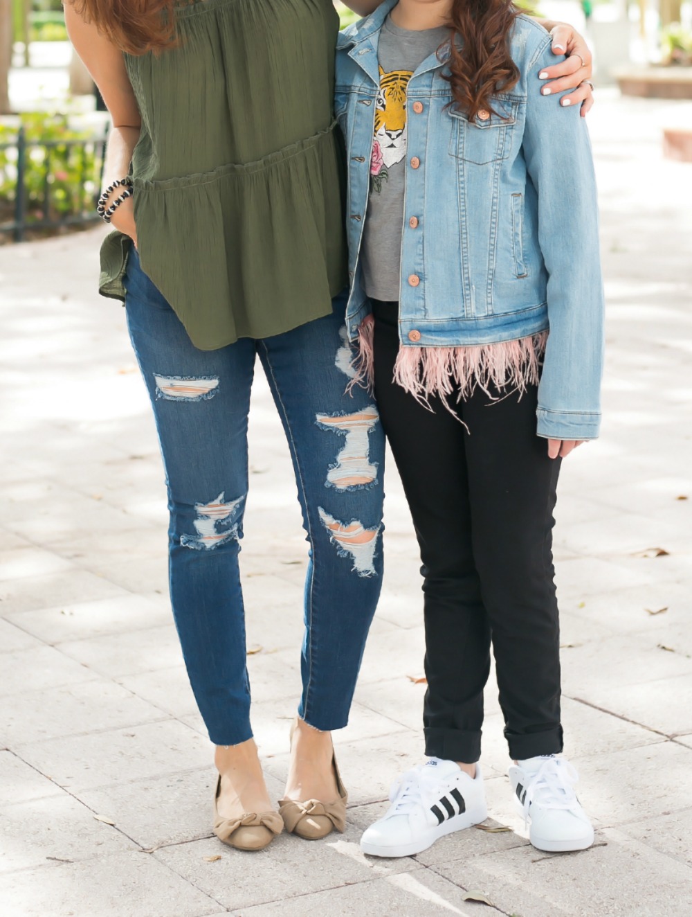 Mother daughter fall style - Back to School Style, with JCPenney featured by popular Florida fashion blogger, The Modern Savvy