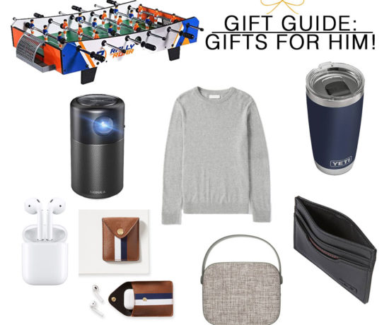 Best Gift Ideas for Him ... especially when you don't know what to get! #giftsforhim #giftguide #holiday