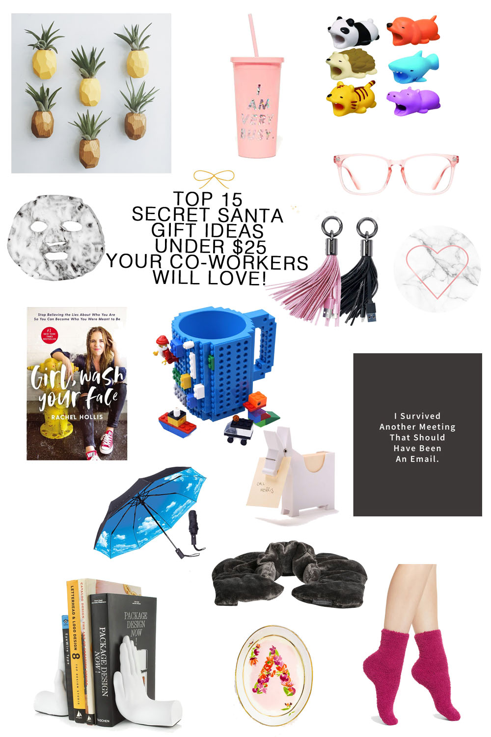 The 15 Best Gift Ideas for Secret Santa for Your Co-Workers! // #holiday #giftideas #giftguide #officeparty - Top 15 Secret Santa Gift Ideas Your Co-Workers Will Love featured by top Florida lifestyle blogger, The Modern Savvy