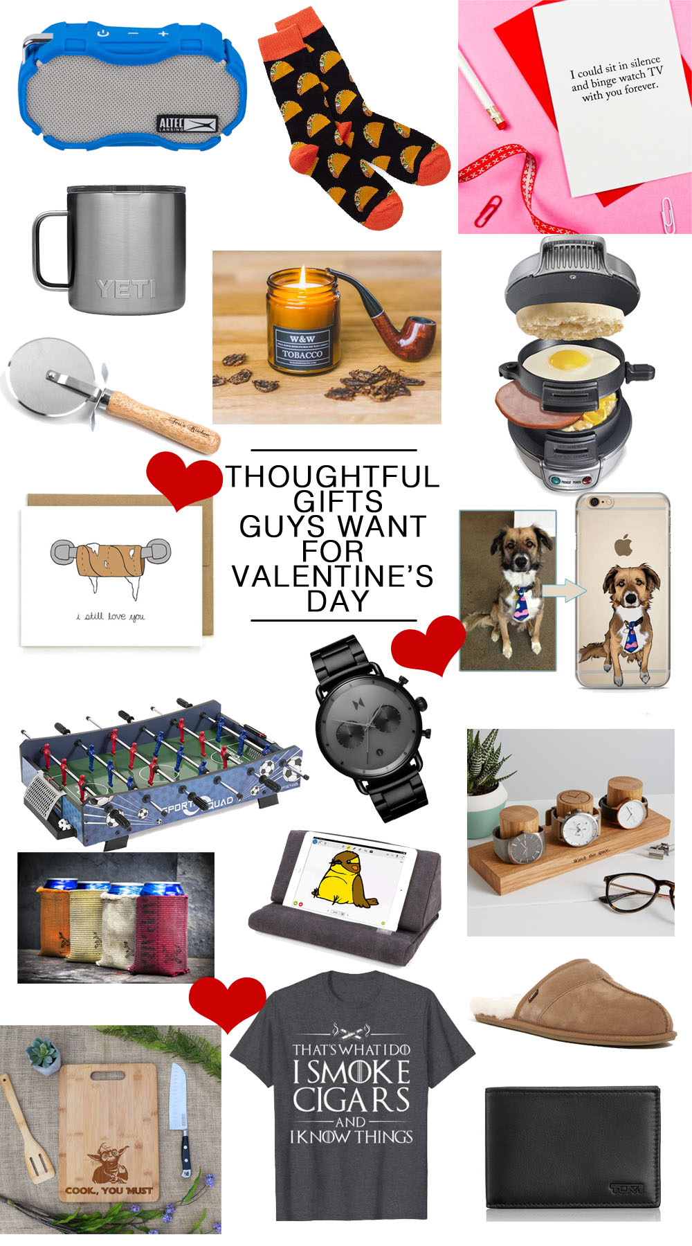 Thoughtful, Cool and Affordable Gifts Guys Actually Want for Valentine's Day